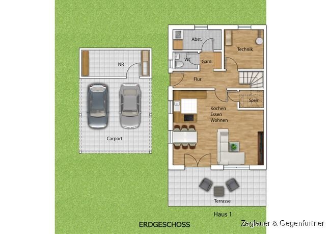 Doppelhaushälfte zum Kauf 395.000 € 5 Zimmer 158,3 m²<br/>Wohnfläche 450 m²<br/>Grundstück Lehen Lindberg 94227