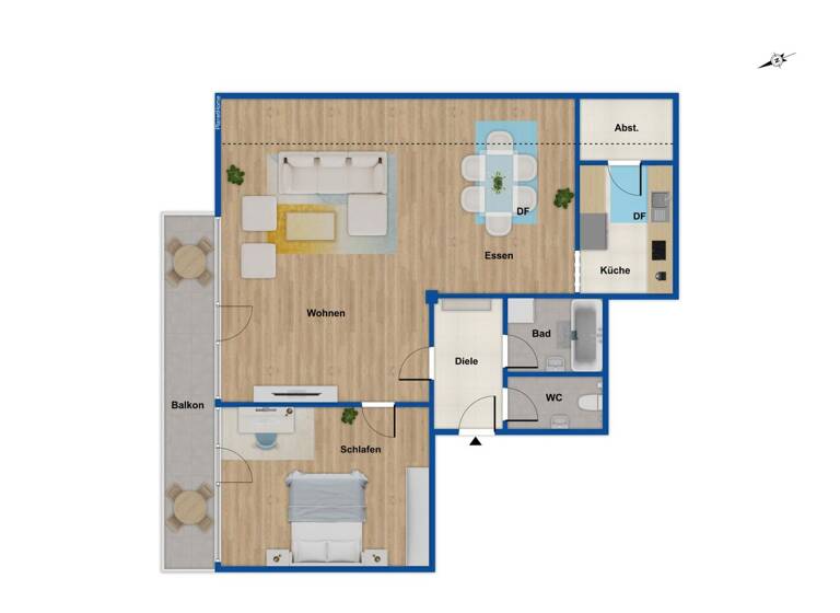 Wohnung zum Kauf 2 Zimmer 83,8 m²<br/>Wohnfläche Dachgeschoss<br/>Geschoss Oberstaufen Oberstaufen 87534