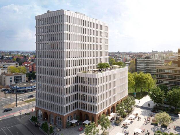 Bürofläche zur Miete provisionsfrei 17 € teilbar ab 677 m² Thon Nürnberg 90425