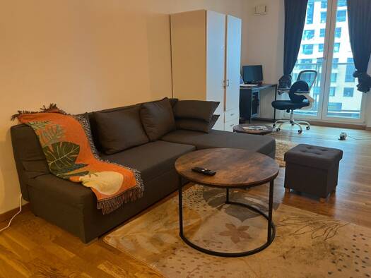 Terrassenwohnung zur Miete 910 € 1 Zimmer 44 m² Geschoss 2/20 frei ab 01.01.2026 Gallus Frankfurt am Main 60486