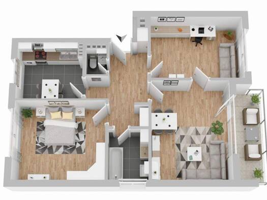 Wohnung zum Kauf provisionsfrei 429.000 € 3 Zimmer 74 m² 1. Geschoss frei ab sofort Lohkoppelweg 30 Lokstedt Hamburg 22529