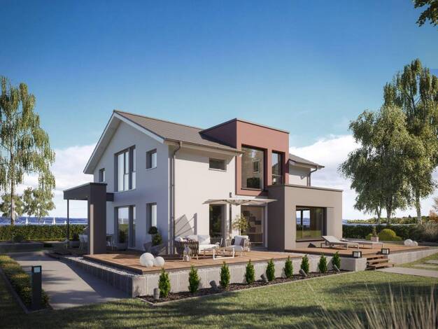 Einfamilienhaus zum Kauf - Erstbezug 618.898 € 7 Zimmer 171,8 m² 495 m² Grundstück Wildbader Straße 50/4 Rötenbach Bad Teinach- Zavelstein 75385