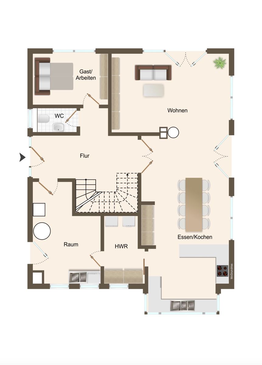 Einfamilienhaus zum Kauf 1.650.000 € 7 Zimmer 169 m²<br/>Wohnfläche 1.307 m²<br/>Grundstück Wellingsbüttel Hamburg 22391