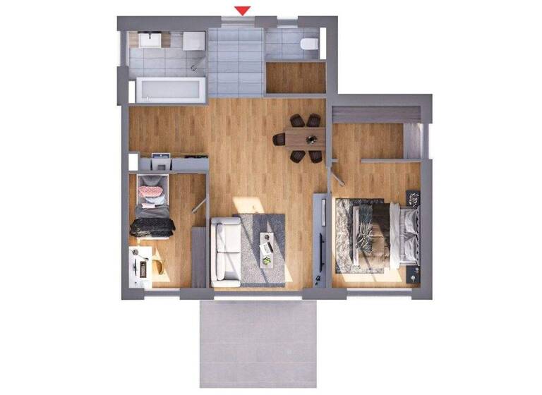 Wohnung zum Kauf 479.167 € 3 Zimmer 75,1 m² EG Siedlung Erlahof 49 Spitz 3620