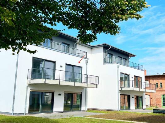 Wohnung zur Miete - Erstbezug 1.000 € 3 Zimmer 101 m² 3 Geschosse frei ab sofort Schulstraße 9 a Klink 17192