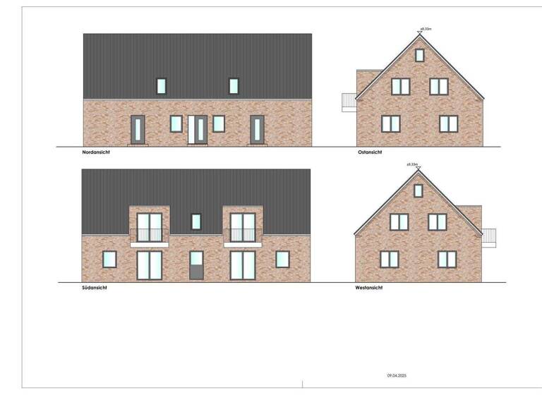 Mehrfamilienhaus zum Kauf - Erstbezug 899.000 € 10 Zimmer 230 m² 671 m² Grundstück frei ab 01.10.2026 Husum 25813