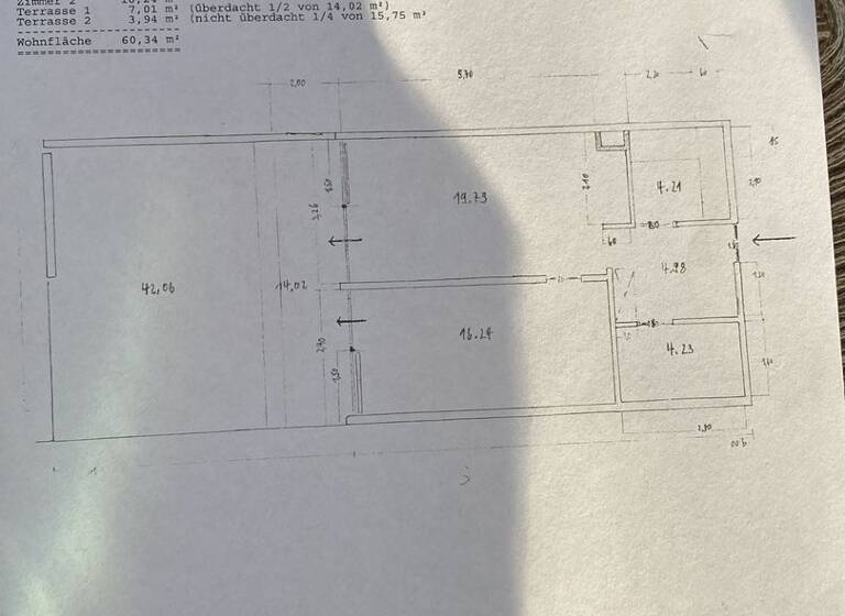 Terrassenwohnung zum Kauf provisionsfrei 199.000 € 2 Zimmer 60 m² Geschoss 1/7 Am Happach 46 Gerbrunn 97218