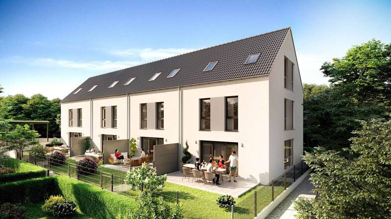 Reihenendhaus zum Kauf provisionsfrei 595.240 € 5 Zimmer 110 m² 160 m² Grundstück Krottenbach / Mühlhof Nürnberg 90453