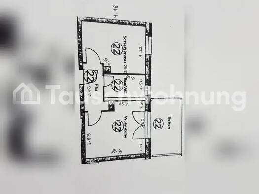 Wohnung zur Miete Tauschwohnung 700 € 2 Zimmer 40 m² 1. Geschoss Darmstadt 64295