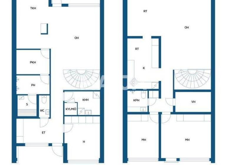 Reihenmittelhaus zum Kauf 180.000 € 6 Zimmer 178 m² 5.276 m² Grundstück Plassinkatu 9 Turku 20360
