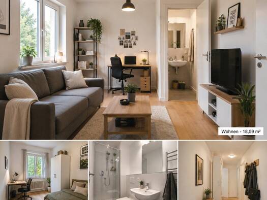 Wohnung zur Miete 500 € 1 Zimmer 12 m² 1. Geschoss frei ab 01.09.2026 Steigstraße 16 Rohr Vaihingen 70565