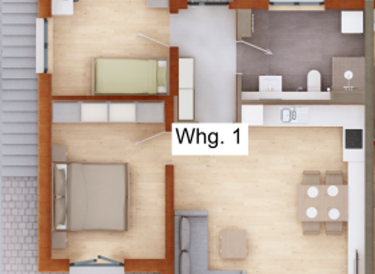 Wohnung zur Miete 755 € 3 Zimmer 72,4 m² frei ab 01.04.2026 Zirbenweg 7 Regen 94209