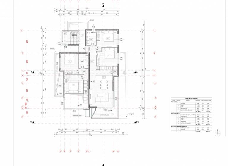Wohnung zum Kauf 582.400 € 3 Zimmer Omisalj 51513