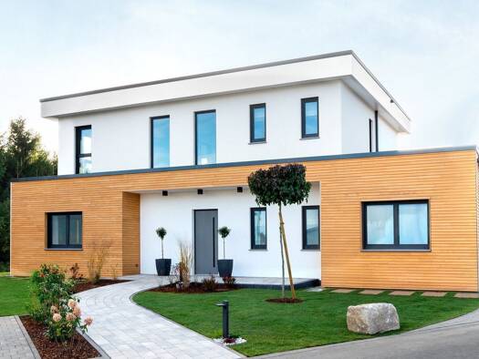 Villa zum Kauf - Erstbezug provisionsfrei 923.409 € 6 Zimmer 197 m² 617 m² Grundstück Neckarsteinacher Straße 31 Darsberg Neckarsteinach 69239