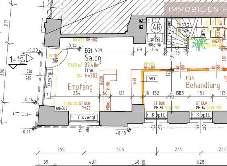 Bürofläche zur Miete 3.051 € 5,5 Zimmer 110 m² Bürofläche Wien 1070
