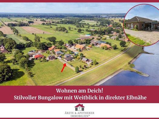 Bungalow zum Kauf 419.000 € 3 Zimmer 123 m² 1.203 m² Grundstück Barförde Hittbergen 21522