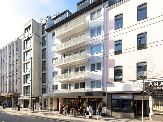 Mehrfamilienhaus zum Kauf provisionsfrei als Kapitalanlage geeignet 5.100.000 € 2 Zimmer 1.255 m² 410 m² Grundstück Nordstraße 48 Pempelfort Düsseldorf 40477