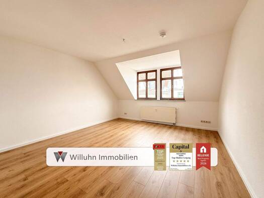 Wohnung zur Miete 767 € 2 Zimmer 63,9 m² 4. Geschoss frei ab sofort Gohlis-Süd Leipzig 04155