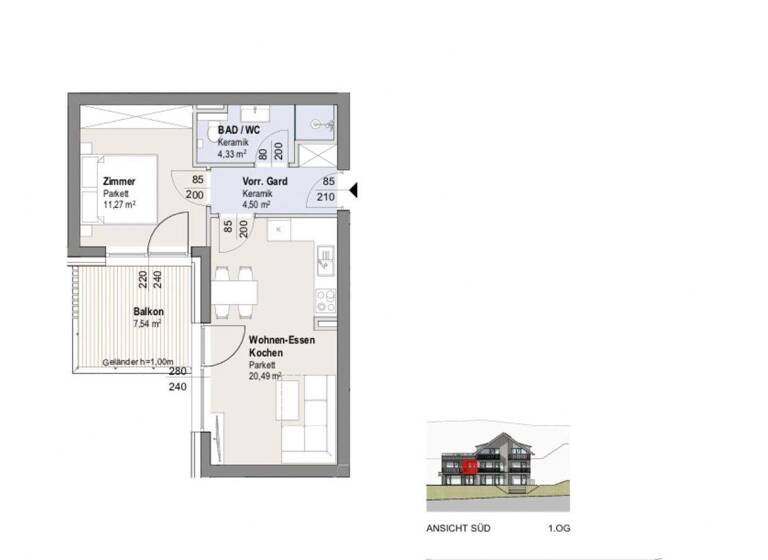 Wohnung zum Kauf - Erstbezug provisionsfrei 318.000 € 2 Zimmer 45 m² Hochrindl 9571