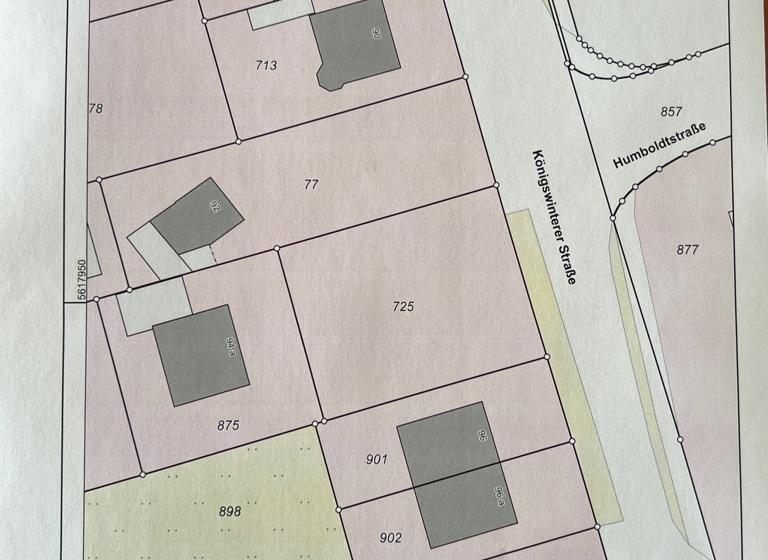 Grundstück zum Kauf provisionsfrei 349.000 € 750 m²<br/>Grundstück Oberpleis Königswinter 53639
