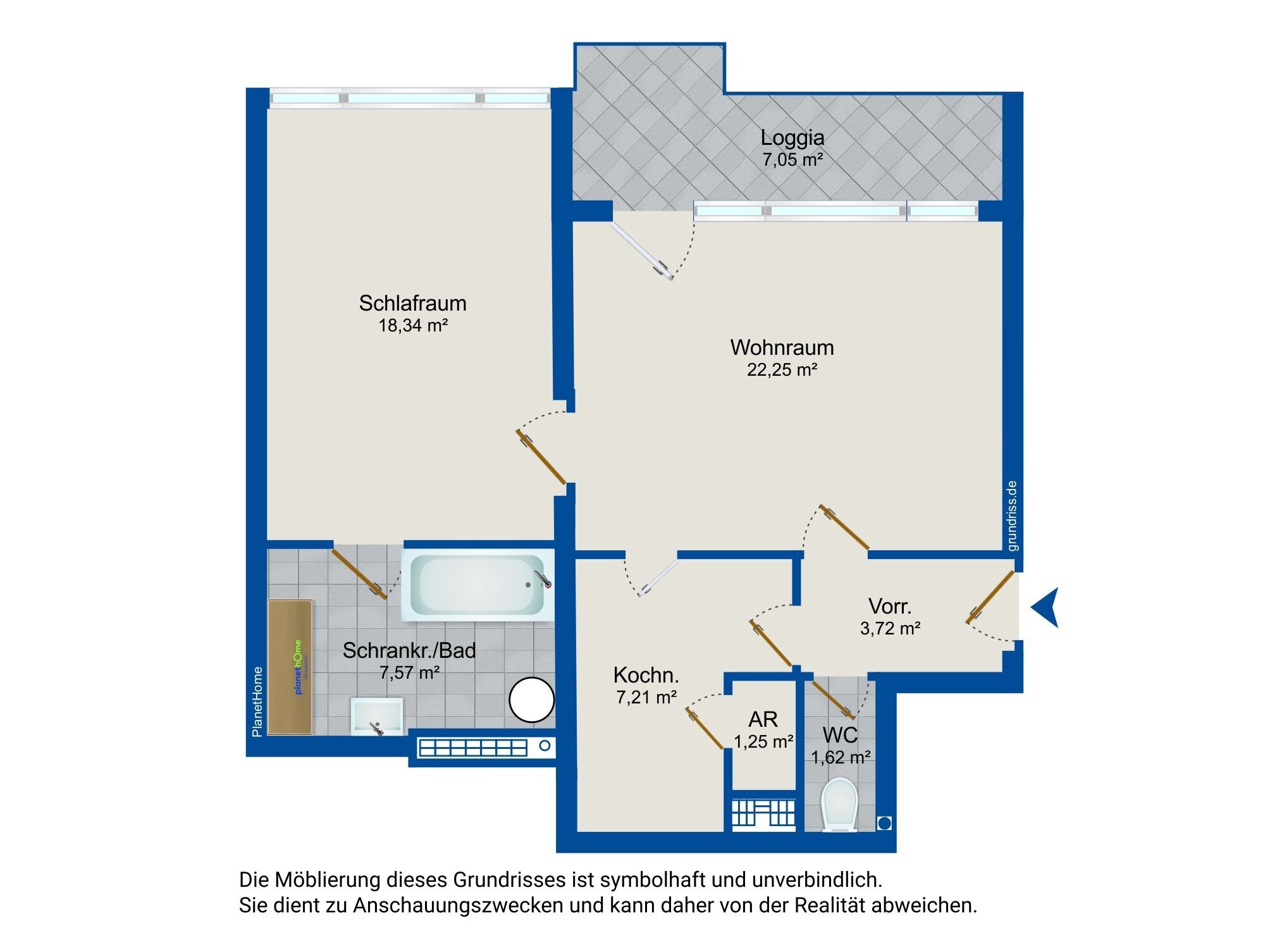 Wohnung zum Kauf 325.000 € 2 Zimmer 62 m²<br/>Wohnfläche 4.<br/>Geschoss Salzburg Salzburg 5020