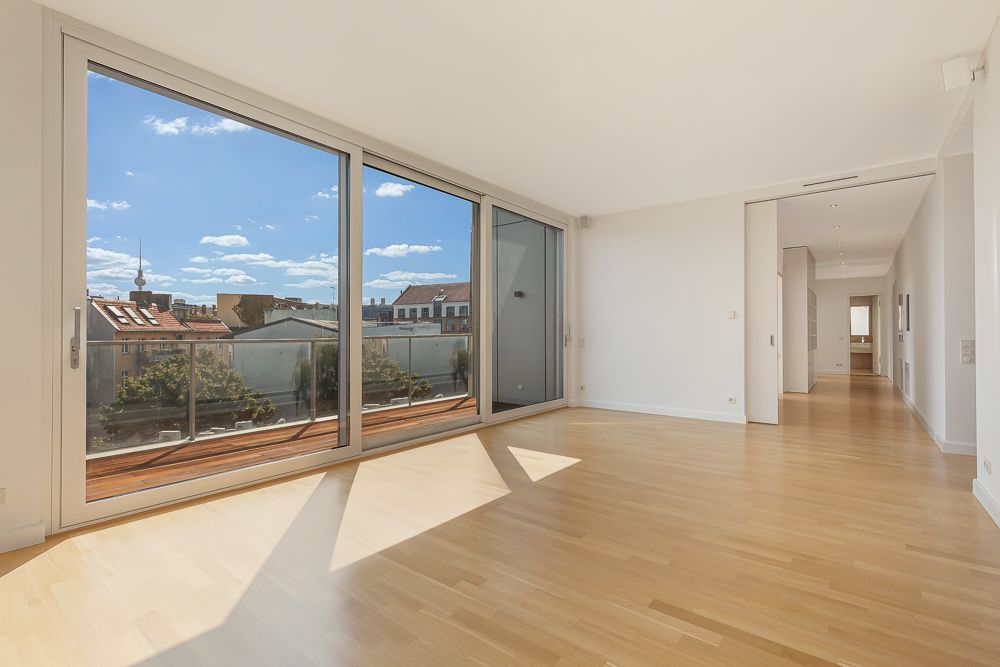 Penthouse zum Kauf 3.399.000 € 6 Zimmer 242 m²<br/>Wohnfläche 6.<br/>Geschoss Prenzlauer Berg Berlin 10435