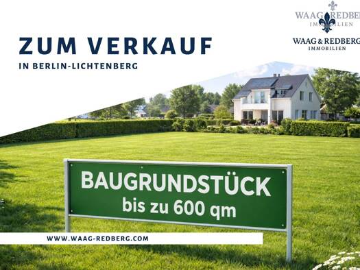 Grundstück zum Kauf 600 m² Grundstück Alt-Hohenschönhausen Lichtenberg 13053