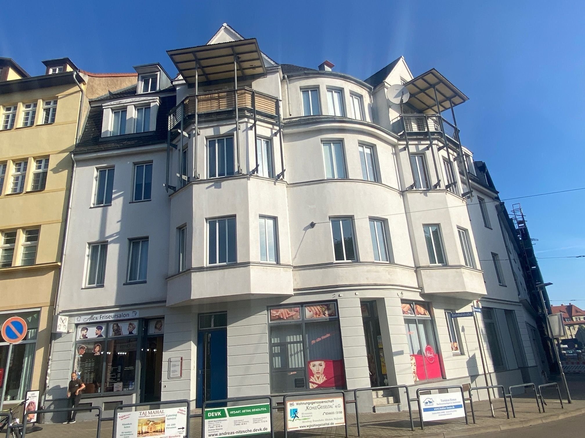 Maisonette zur Miete 950 € 4 Zimmer 135 m²<br/>Wohnfläche 3.<br/>Geschoss ab sofort<br/>Verfügbarkeit Bahnhofstraße 15 Merseburg Merseburg 06217