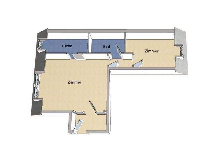 Wohnung zum Kauf 269.000 € 2 Zimmer 50 m² frei ab sofort Berliner Vorstadt Potsdam 14467