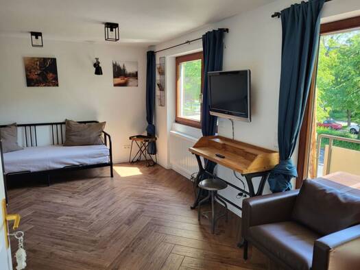 Wohnung zur Miete 650 € 1 Zimmer 32 m² Geschoss 1/4 frei ab sofort Milbertshofen-Am Hart München 80807