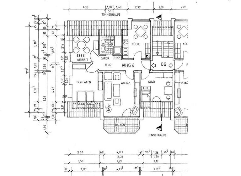 Wohnung zum Kauf 149.000 € 4 Zimmer 84,2 m²<br/>Wohnfläche Dachgeschoss, 2.<br/>Geschoss Eime Eime 31036
