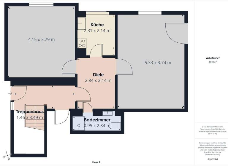 Mehrfamilienhaus zum Kauf 349.000 € 14 Zimmer 282 m² 1.023 m² Grundstück Schafbrücke Saarbrücken 66121