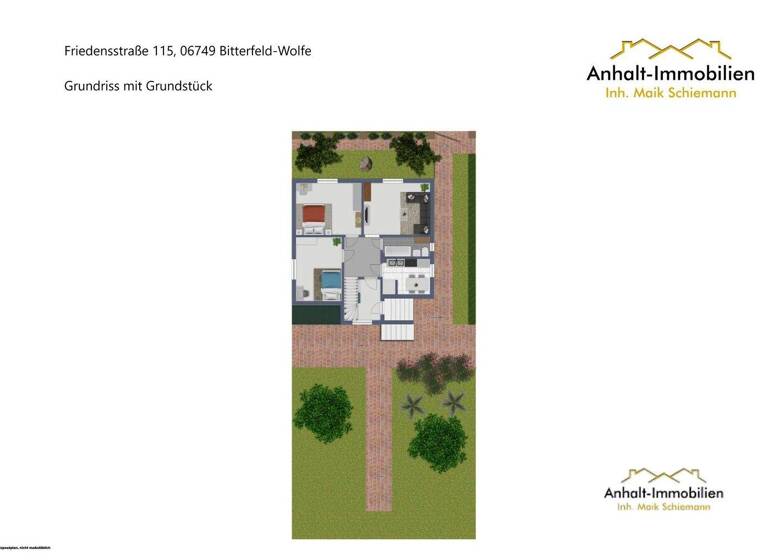 Einfamilienhaus zum Kauf 290.000 € 6 Zimmer 144 m² 962 m² Grundstück Friedensstraße 115 Bitterfeld Bitterfeld-Wolfen 06749