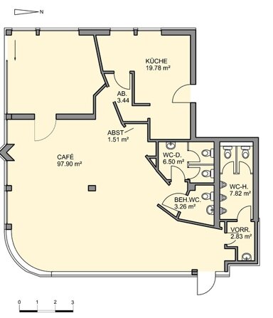 Wohnung zur Miete 1.026 € 157,9 m² EG Bischof-Hermann-Kunst-Pl. 7 Stadt Espelkamp 32339