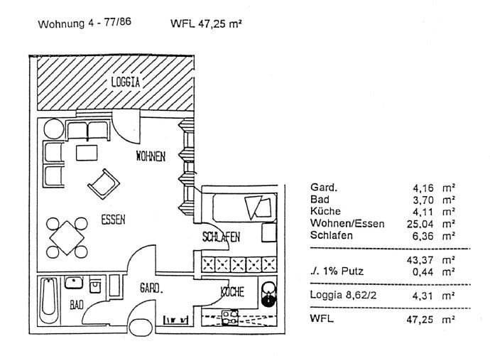 Studio zur Miete 284 € 1,5 Zimmer 47,3 m²<br/>Wohnfläche 3.<br/>Geschoss ab sofort<br/>Verfügbarkeit Carl-von-Ossietzky-Str. 200a Gablenz 245 Chemnitz 09127