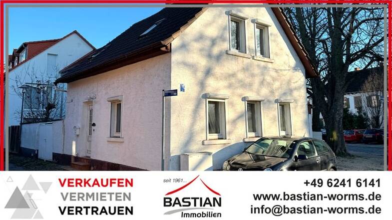 Einfamilienhaus zum Kauf 198.000 € 2,5 Zimmer 84 m² 151 m² Grundstück Neuhausen Worms / Neuhausen 67549