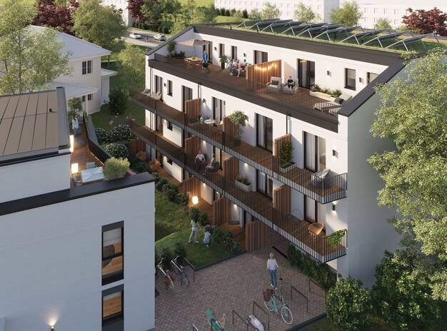 Wohnung zum Kauf - Neubau 560.000 € 3 Zimmer 84,6 m² 2. Geschoss Holsteiner Chaussee 196 Schnelsen Hamburg 22457