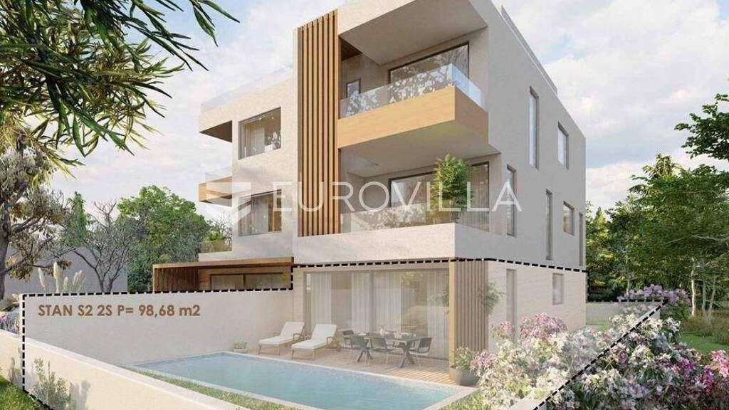 Wohnung zum Kauf 473.300 € 2 Zimmer 99 m² Bibinje Bibinje 23205