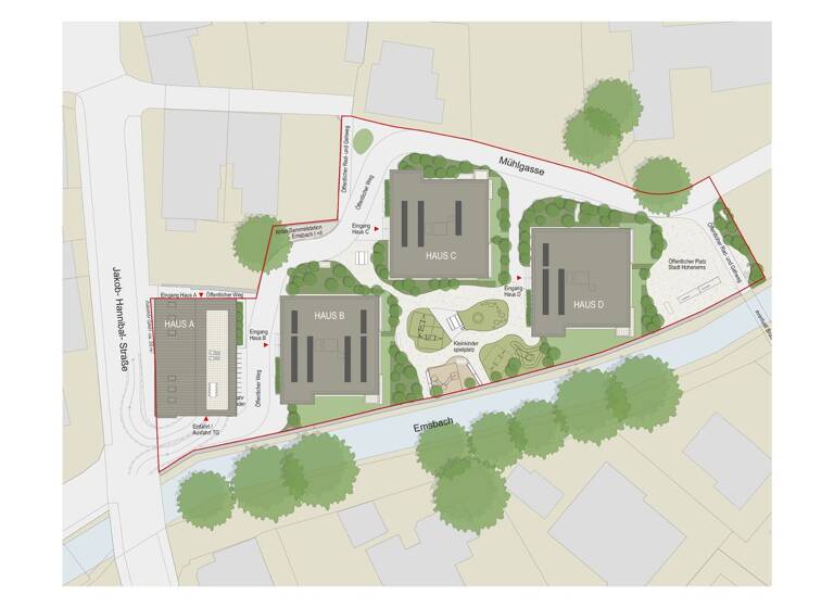 Wohnung zum Kauf - Erstbezug 557.000 € 3 Zimmer 80 m² Am Emsbach 3 Hohenems 6845