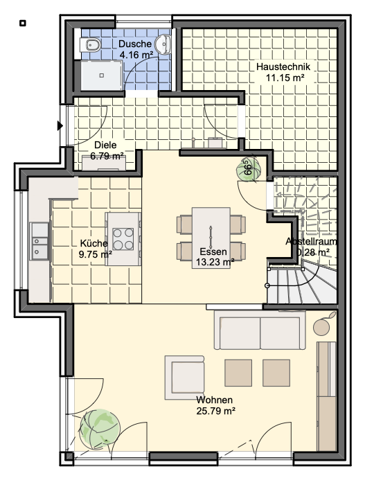 Doppelhaushälfte zum Kauf 748.000 € 5 Zimmer 185 m²<br/>Wohnfläche 381 m²<br/>Grundstück Röttenbach Röttenbach 91187