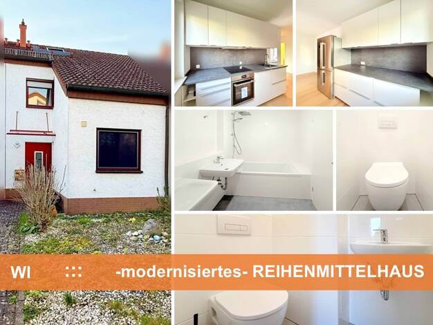 Reihenmittelhaus zum Kauf 530.000 € 4 Zimmer 97,1 m² 146 m² Grundstück Paul-Ehrlich-Straße 52 Biebrich Wiesbaden 65203
