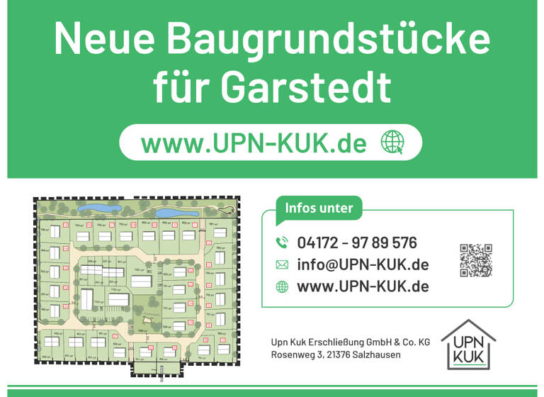 Grundstück zum Kauf provisionsfrei 134.375 € 625 m²<br/>Grundstück Auefeld Garstedt 21441