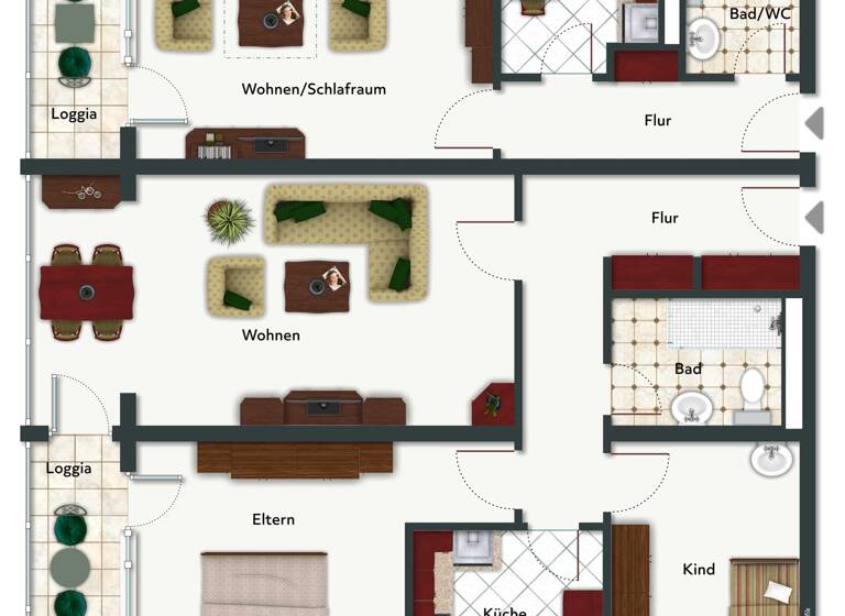 Wohnung zum Kauf 240.000 € 4 Zimmer 138 m²<br/>Wohnfläche 3.<br/>Geschoss Winterberg Winterberg 59955