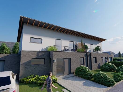 Doppelhaushälfte zum Kauf - Erstbezug 692.200 € 5 Zimmer 160,5 m² 446 m² Grundstück Rheinberg 47495