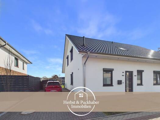 Doppelhaushälfte zum Kauf 349.000 € 4 Zimmer 126 m² 350 m² Grundstück Hoheging Emstek 49685