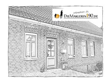 Terrassenwohnung zur Miete 700 € 2 Zimmer 100 m² EG Hallstedt Bassum 27211