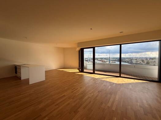 Penthouse zur Miete 4.410 € 4 Zimmer 143,8 m² 7. Geschoss Am Strandkai 21 HafenCity Hamburg 20457