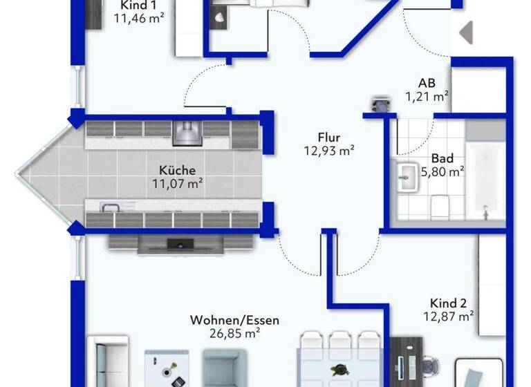 Wohnung zum Kauf 299.000 € 4 Zimmer 104 m² 1. Geschoss Hemhofen 91334