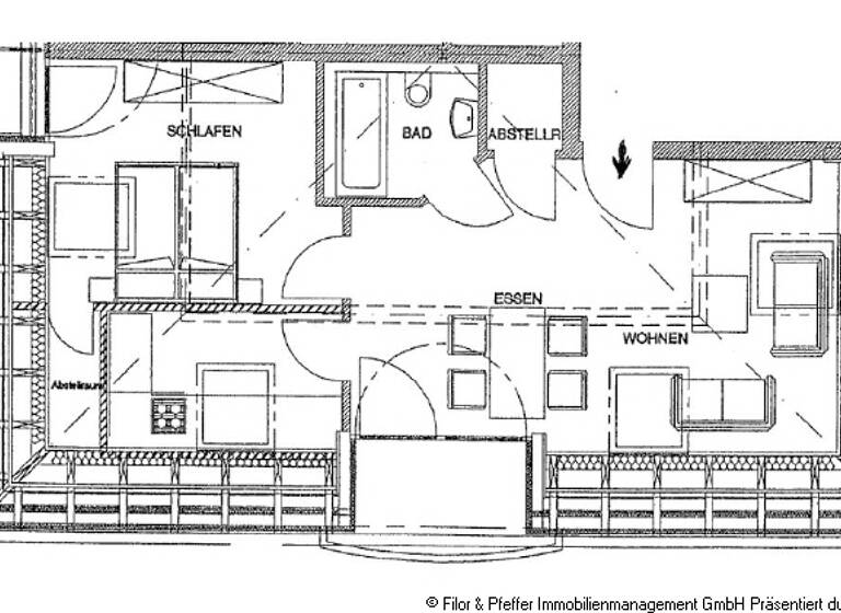Wohnung zur Miete 495 € 2 Zimmer 53 m² Hauffstraße 3,5 Herrenkrug Magdeburg 39114