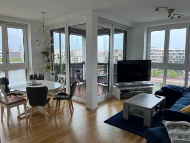 Wohnung zur Miete 2.431 € 3 Zimmer 102 m² Geschoss 5/6 frei ab 01.08.2025 HafenCity Hamburg 20457
